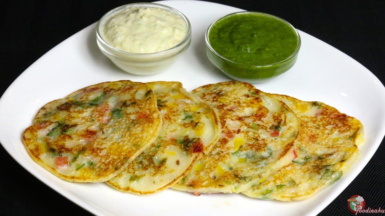 SOOJI VEGGIE UTTAPAM